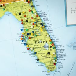 Florida population passed 23 million. 