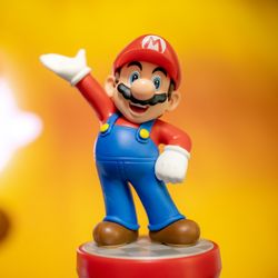 Super Mario Bros figure character.