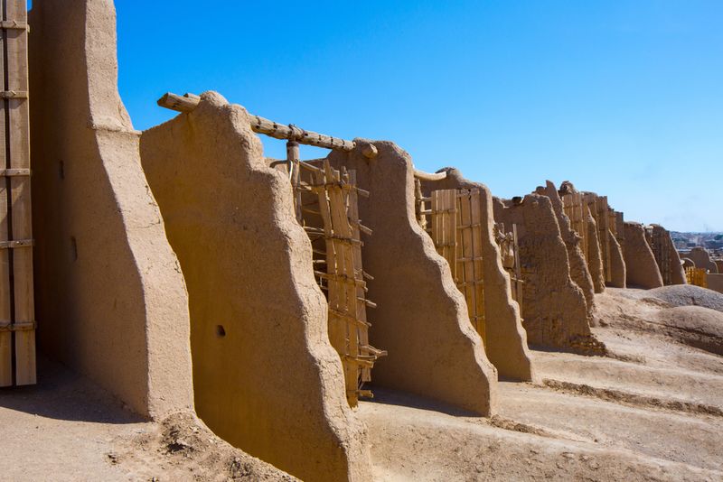 The windmills of Nashtifan are still standing, you can go and visit them today. 