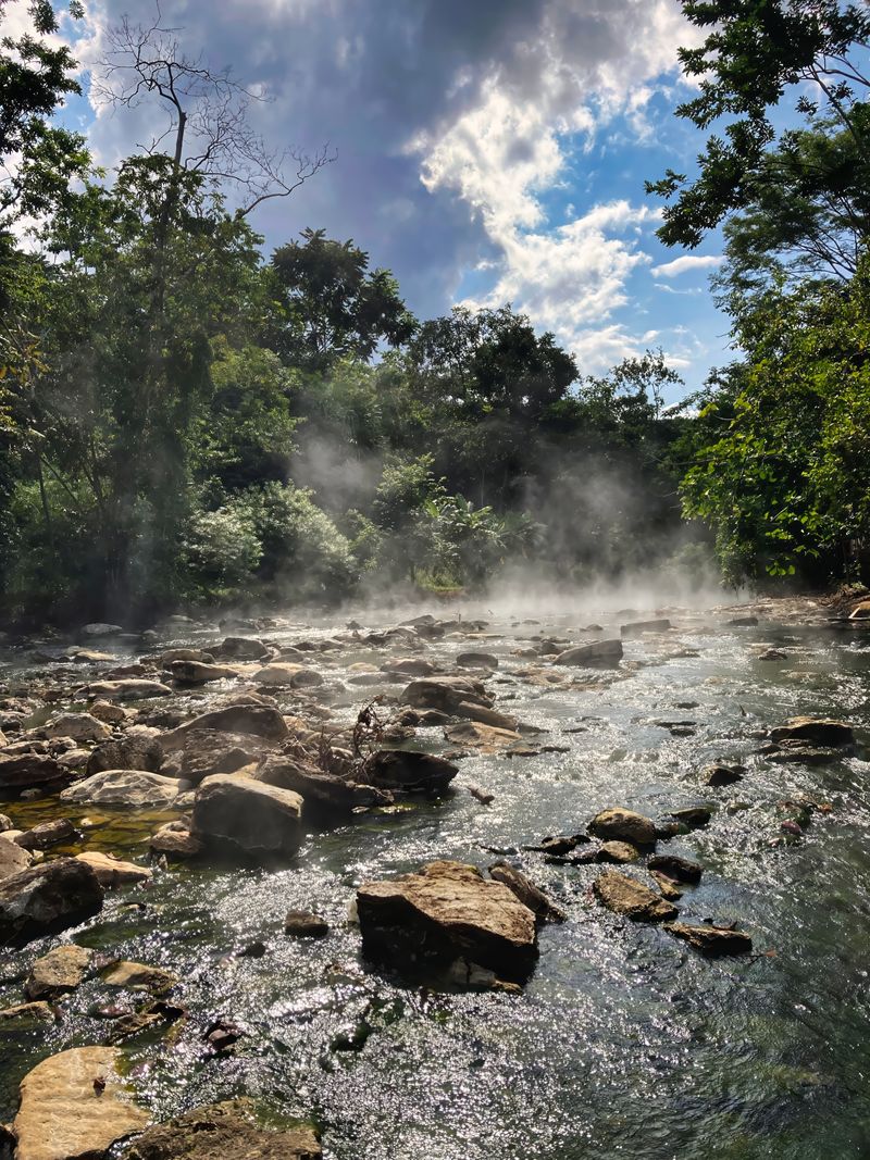 Shanay Timpishka, also known as La Bomba, is a tributary of the Amazon River, called the only boiling river in the world. 