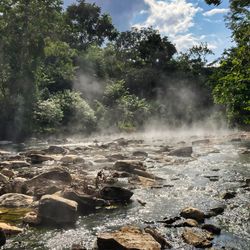 Shanay Timpishka, also known as La Bomba, is a tributary of the Amazon River, called the only boiling river in the world. 