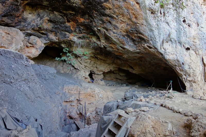 The entrance to Taforalt, aka Grotte des Pigeons, pictured in 2017. 