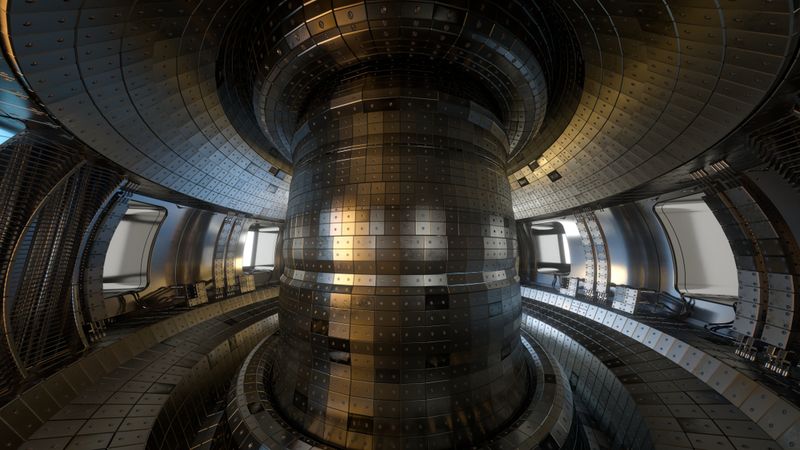 A tokamak in a lab.