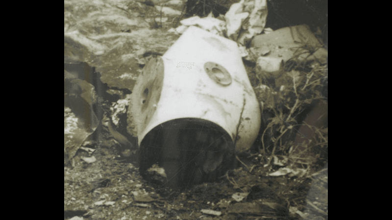 The radioactive source involved in the 1987 Goiânia Accident.