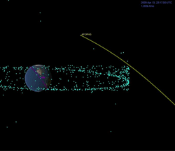 Apophis will pass close to our outermost artificial satellites, which only survive similar tidal pressures because they are so much smaller.