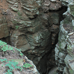 Entrance to Ellison's Cave in Walker County, Georgia.