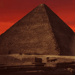 The Great Pyramid of Giza.