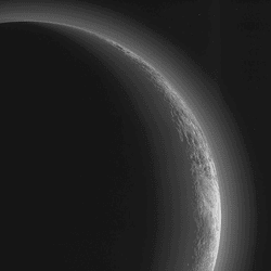 Pluto, captured by New Horizons.