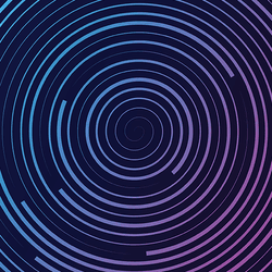 A spiral pattern, representing the inside of a Tipler cylinder.