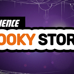 iflscience spooky stories on a purple background