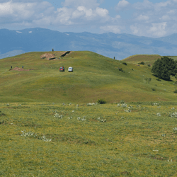 Today Tugunbulak looks like a series of mounds that could be natural, but these hide what was once one of the largest high altitude cities in the world.